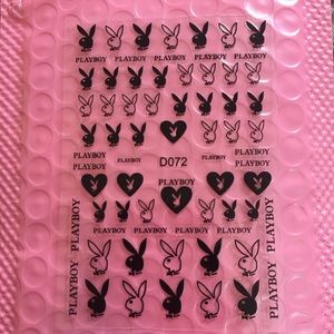 Playboy nail stickers
